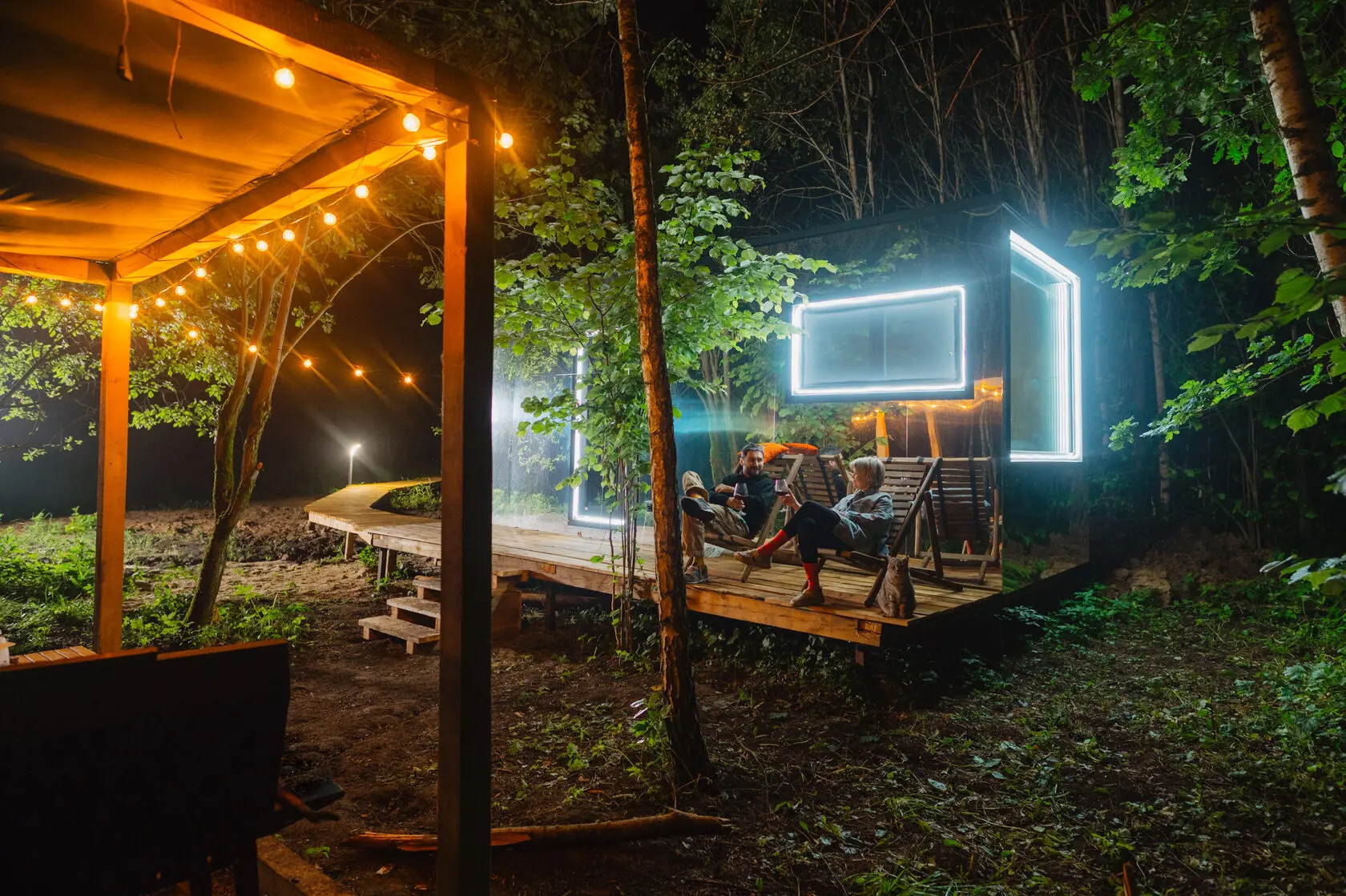 Development of a client website for glamping | Yurin.dev